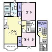ユーベルの間取り画像