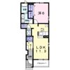 アレグリアBの間取り画像