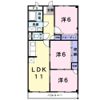 エスポワールの間取り画像