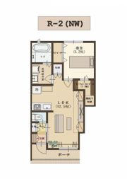 ユーソニアン・前川東Dの間取り画像