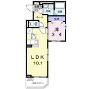 M・T・Kレストハイツの間取り画像