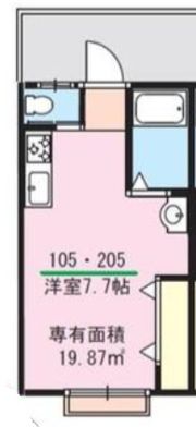イーストガーデンウィズ橋本の間取り画像