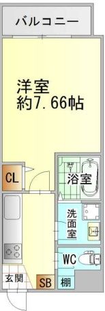 ラヴィベール兵庫の間取り画像
