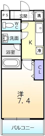 ソルシエールの間取り画像