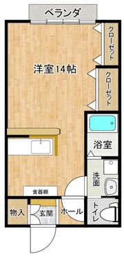 セレスノーブルⅡの間取り画像