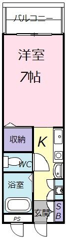オーシャンIの間取り画像