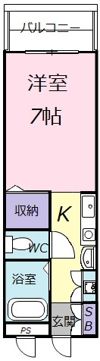 オーシャンIの間取り画像