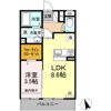 ラ・ヴォワ ラクテの間取り画像