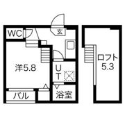ヒルズ黒川の間取り画像
