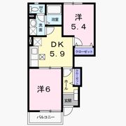 アンソレイエの間取り画像
