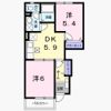 アンソレイエの間取り画像