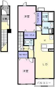 メリディオマーレⅠの間取り画像