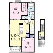 パークヒルズむらさきのFの間取り画像
