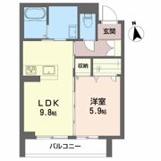 ベレオ弓張月の間取り画像