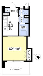 エンブルステージ馬渕の間取り画像