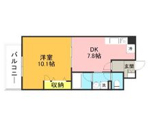 キルンズ高取の間取り画像