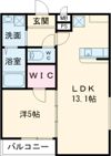 フジパレス草尾Ⅱの間取り画像