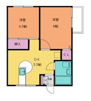 サンメゾン橋本五番館の間取り画像