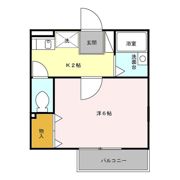 アビタシオンフレンドの間取り画像