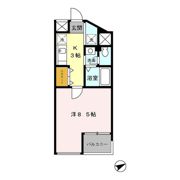 COLORS GARDEN 桜上水の間取り画像