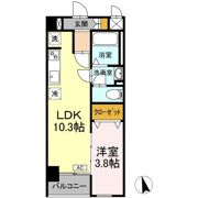 フロリアードもとやまの間取り画像