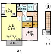 ウィル城北の間取り画像