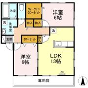 グレイス田上の間取り画像
