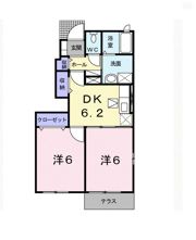 ベル アンジュ Aの間取り画像