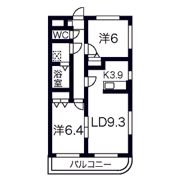 プリミエール下山の間取り画像