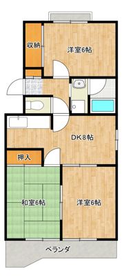 メゾンノアの間取り画像