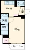 アミティ佐世保田原町の間取り画像
