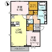 アロサールの間取り画像