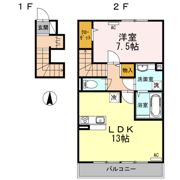 パナックスⅡの間取り画像