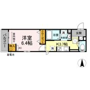 OKUE Ⅱの間取り画像