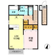 アプサラ Ⅱの間取り画像