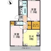 ハイカムール北浦の間取り画像