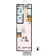 ベルツリーⅡの間取り画像