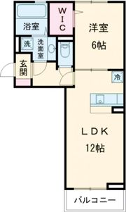 明楽 A棟の間取り画像