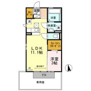 ルナ ラパン A棟の間取り画像