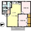 メゾンシャルム木太 A棟の間取り画像