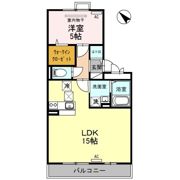 コンフォール亀田向陽の間取り画像