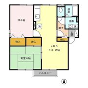アークフラッツⅡ A棟の間取り画像