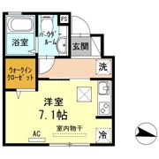 ハイネス梁川の間取り画像