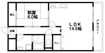 ハイデンスホンダの間取り画像