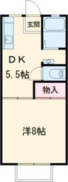 ワコーハイツの間取り画像