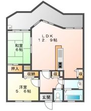 ふぁみ～ゆ中島田の間取り画像
