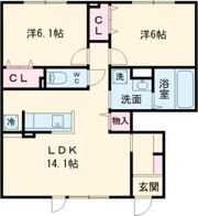 D-room東札幌の間取り画像