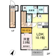 カーサアルマーレの間取り画像