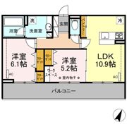 エルタウン Fの間取り画像