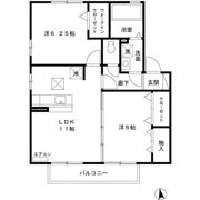 リビングタウン三橋西 Bの間取り画像